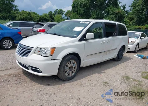 2012 Chrysler Town & Country Touring z USA, uszkodzony, nr VIN 2C4RC1BG8CR411882